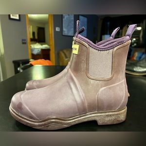 Hunter Rubber Ankle Boots